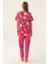Kadın Kısa Kol Pijama Takımı 5