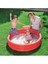 Kırmızı Yaldızlı Çocuk Şişme Havuz 122cm x 25cm, Eğlence Dolu Yaz Keyfi 1