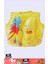 Tropikal desenli çocuk yeleği, renkli ve eğitici, 2+ yaş, sarı, unisex, tek adet 1