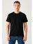 Pamuklu Bisiklet Yaka Erkek T-Shirt 3