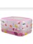 Pembe Dikdörtgen Çocuk Havuzu 120x100x70 cm, Çok Bölmeli, Sağlıklı ve Eğlenceli Kullanım 1