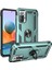 Xiaomi Redmi Note 10 Pro Kılıf Sofya Yüzüklü Silikon Kapak - Yeşil Inslm 2