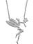 Kadın Gümüş Renk Su Perisi Kolye 1