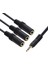 Kulaklık Mikrofon Çoklayıcı 3 Port 3.5mm Splitter Çevirici Dönüştürücü Adaptör 4