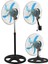 Kiwi KFAN-7473 20&amp;quot; 50CM Sanayi Vantilatör 3in1=duvara Monte- Masa Üstü- Ayaklı 3 Kademe Hız- 5 Metal Kanat 54W (5148) 1