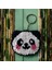 Hand Made Örgü Panda Anahtarlık 1