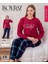 Boyraz Bayan Soft Kadife Pijama Takımı 1