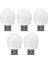 5 Adet USB Gece Lambası Tak ve Çalıştır Enerji Tasarruflu Göz Koruma Mini LED Ampul Yatak Odası Banyo Kreş Koridor Beyaz Işık 5 Adet (Yurt Dışından) 1