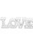 Love Lamp 10LED Gece Lambası Teklif Itiraf Evlilik Yıldönümü Partisi Sıcak Beyazbeyaz (Yurt Dışından) 1