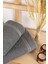 Şık banyo hamam seti 70x140 ve 50x90 cm, antresit renk, pamuklu, setli, konfor sağlar 2