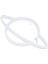 Planet Neon Lamba LED Neon Tabela Yatak Odası Çocuk Odası Oturma Odası Dekor USB Pil ile Çalışan Pembe Işık Mavi Işık (Yurt Dışından) 4