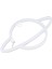 Planet Neon Lamba LED Neon Tabela Yatak Odası Çocuk Odası Oturma Odası Dekor USB Pil ile Çalışan Pembe Işık Mavi Işık (Yurt Dışından) 5