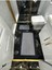 Kaymaz Tabanlı Banyo Paspası 60x100cm Siyah-Gri, Yumuşak Polyester Malzeme 1