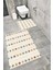 Çok Renkli, Yumuşak, Kaymaz, Su Emici, Yıkanabilir Banyo Paspası 60x100 cm 1