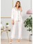 Saten Gömlek Yaka Patlı Pijama Takımı 1