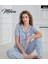 Kadın Boydan Düğmeli Pijama Takımı 1