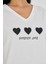 Forever Love Baskılı T-Shirt 2
