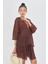 Tek Düğmeli Kırışık Kimono 1