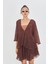 Tek Düğmeli Kırışık Kimono 4