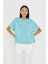 Düşük Omuz Modal T-Shirt 2