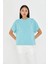 Düşük Omuz Modal T-Shirt 5