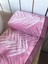 Yaprak Desenli Kadife El ve Yüz Havlusu, 50x90, Pembe, Pamuklu, Yumuşak ve Şık 2