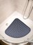 Vantuzlu Midye Desenli Kaydırmaz Banyo Paspası 54x54 cm 4