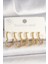 Mulvxxmd XDN02 Çelik Gold Renk Kalp Model Kadın Küpe Seti (Mulvix) 1