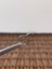 316 L Cerrahi Çelik Şık Kesme Baklava 8 mm x 1.2mm Gümüş Kilitli Halka Piercing 2