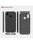 Huawei P20 Lite ile Uyumlu Kamera Korumalı Darbe Önleyici Carbon Brushed Silikon Kılıf 2
