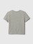Erkek Bebek Gri babyGap logo tshirt 3