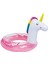 Renkli Unicorn Yüzme Simidi 95cm, Eğlence ve Güvenle Su Keyfi, Pembe, 6+ Yaş 1