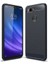 Xiaomi Mi 8 Lite ile Uyumlu Kamera Korumalı Darbe Önleyici Carbon Brushed Silikon Kılıf 1