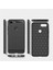 Xiaomi Mi 8 Lite ile Uyumlu Kamera Korumalı Darbe Önleyici Carbon Brushed Silikon Kılıf 2