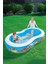 Mega Boy Oval Şişme Havuz 262x157 cm, eğlence ve rahatlık için ideal, pompa dahil 2
