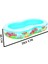 Mega Boy Oval Şişme Havuz 262x157 cm, eğlence ve rahatlık için ideal, pompa dahil 3