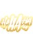 Ha Ha Ha Ha Sticker 17X17 cm Gold 1