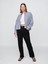 Kadın Siyah High Rise '90S Straight Jean Pantolon 5