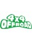 4x4 Off Road Sticker 17X17 cm Yeşil 1