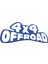 4x4 Off Road Sticker 17X17 cm Mavi 1