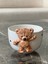 Renkli Teddy Ayı ve Kabartma Kase Seti, 2'li, Eğlenceli ve Şık Tasarım, 300 ml 3