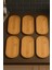 6'lı Bambu Sunum ve Çok Amaçlı Tepsi Seti 23x12 cm Bej Renkli 3