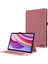 Xiaomi Redmi Pad Pro/redmi Pad Pro 5g/poco Pad Kart Tutucu Kumaş Doku Deri Kılıf Tablet Standı Kapağı-Pembe (Yurt Dışından) 1