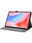 Lenovo Tab 10.1 (2025) TB-311XU/TAB TB311FU Deri Kılıf Kart Tutucu Kumaş Doku Tablet Standı Kapağı-Gri (Yurt Dışından) 5
