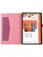 Kart Yuvaları Tasarım Kumaş Doku Pu Deri Katlanır Folio Stand Kılıfı Realme Pad 10.4 Inç-Pembe (Yurt Dışından) 2