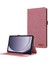 Samsung Galaxy Tab A9+ Kılıf Darbeye Dayanıklı Deri Folio Stand Tablet Kılıfı-Pembe (Yurt Dışından) 1