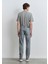 London Classic Denim Buz Gri Jean Pantolon 0010172-89658 4