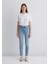 Star Gold Shape Puslu Buz Mavi Jean Pantolon 101077-89180 3