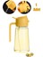 Çok Amaçlı Cam Sprey Şişe 900 ml, Sarı, Yağlık, Sirke, Limon, Sos, Sızdırmaz, Püskürtücü 2