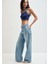 Kimberly 90LAR Gölgeli Açık Mavi Jean Pantolon 1010626-90566 2
